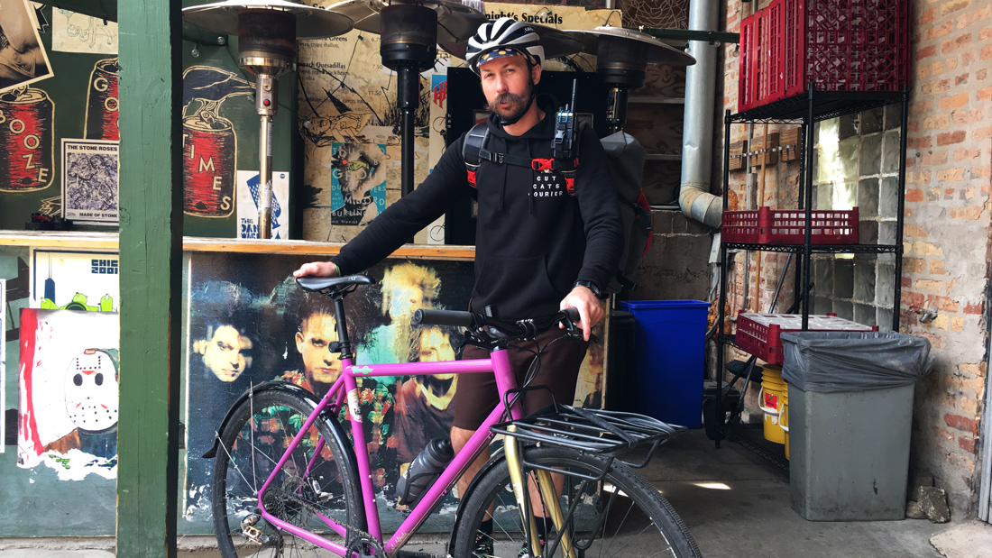 Meet the bike courier who delivers food as a career Medill Reports